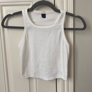 SHEIN classic white tank, size S
